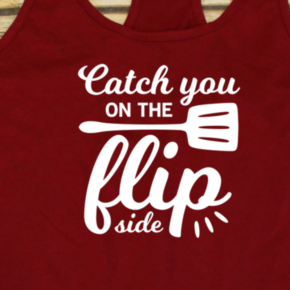 Catch You on the Flip Side - fitted Tank Top - Picture 3 of 3